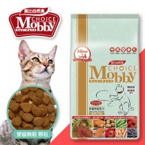 ☆國際貓家☆Mobby 莫比自然食-鹿肉+鮭魚愛貓無穀配方-1.5KG/3KG