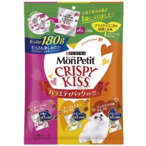MonPetit CRISPY KISS 貓倍麗 量販包 親親餅乾 貓咪潔牙零食 6克*30包